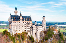 ノイシュヴァンシュタイン城とリンダーホフ城1日観光イメージ