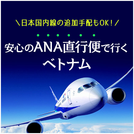 ANA直行便で行くベトナム