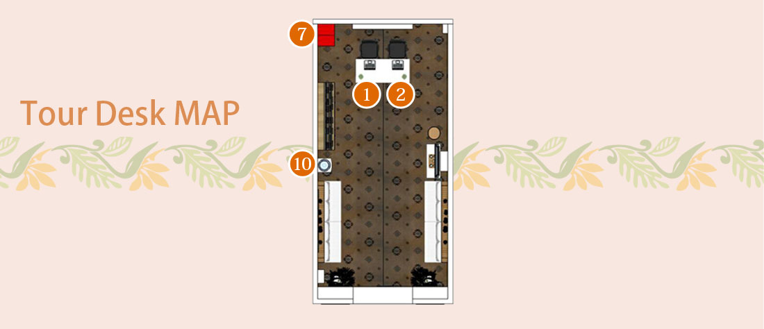 Tour Desk MAP