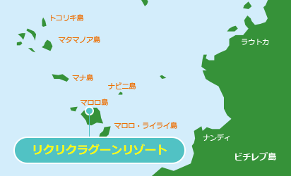 リクリクラグーンリゾート　地図