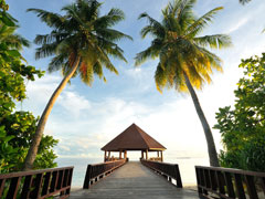 ROBINSON CLUB MALDIVES 桟橋