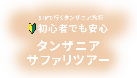 STWで行くタンザニア旅行 初心者でも安心 タンザニアサファリツアー