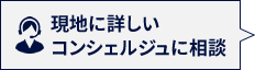 現地に詳しいコンシェルジュに相談